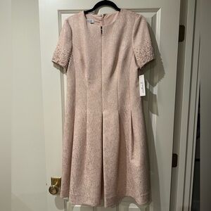Teri Jon size 8 blush dress new with tags